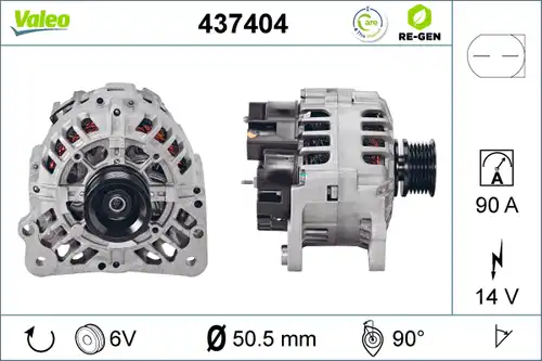 генератор VALEO 437404