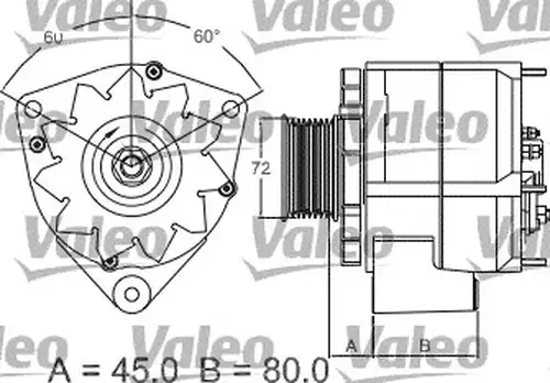 генератор VALEO 437442