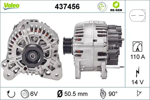 генератор VALEO 437456