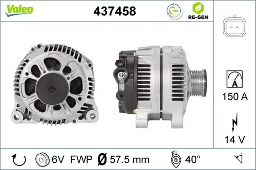 генератор VALEO 437458