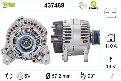 генератор VALEO 437469