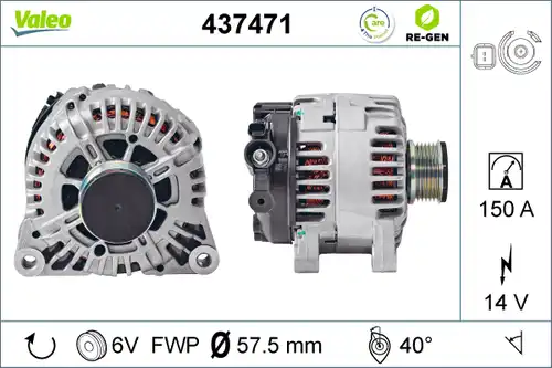 генератор VALEO 437471