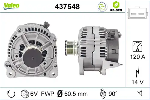 генератор VALEO 437548