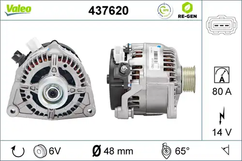 генератор VALEO 437620
