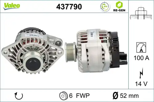 генератор VALEO 437790
