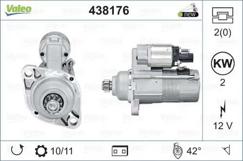 стартер VALEO 438176