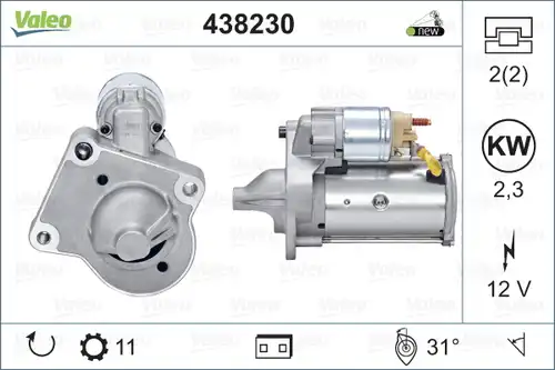 стартер VALEO 438230