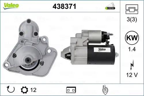 стартер VALEO 438371