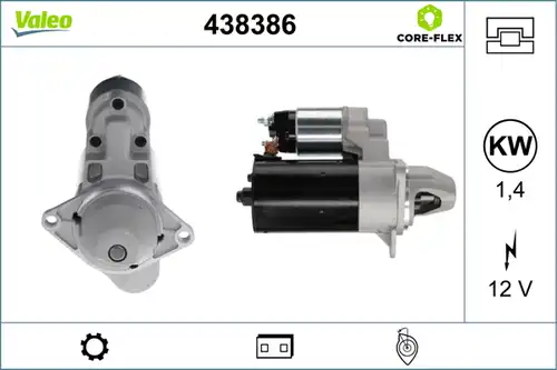 стартер VALEO 438386