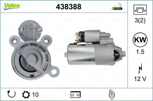 стартер VALEO 438388