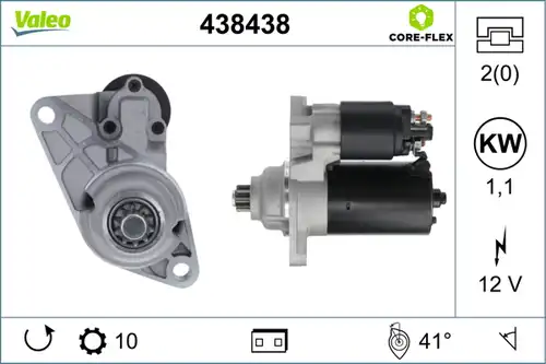 стартер VALEO 438438