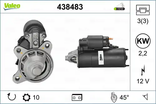 стартер VALEO 438483