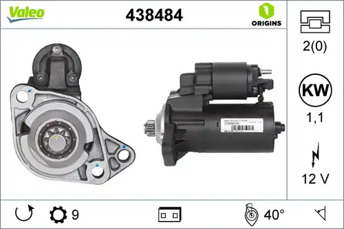 стартер VALEO 438484