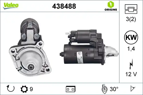 стартер VALEO 438488
