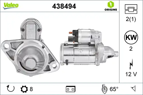 стартер VALEO 438494