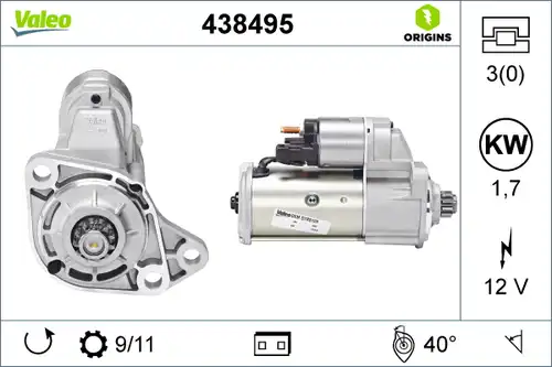 стартер VALEO 438495