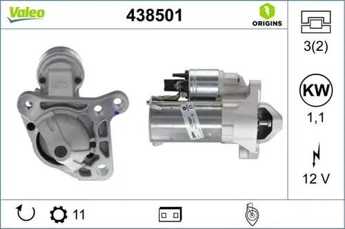 стартер VALEO 438501