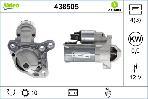 стартер VALEO 438505
