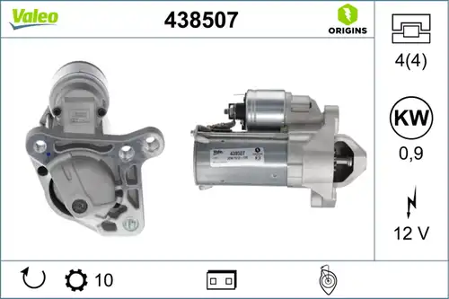 стартер VALEO 438507