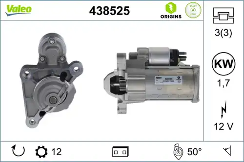стартер VALEO 438525