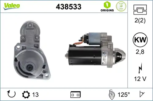 стартер VALEO 438533
