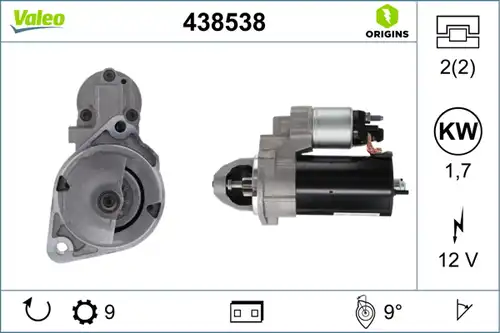 стартер VALEO 438538