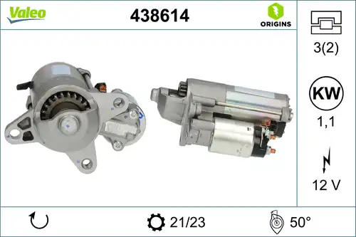 стартер VALEO 438614