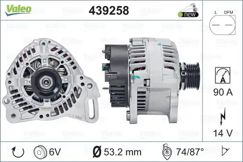 генератор VALEO 439258