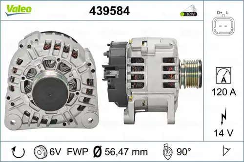 генератор VALEO 439584