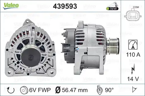 генератор VALEO 439593