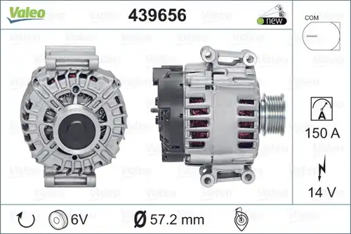 генератор VALEO 439656