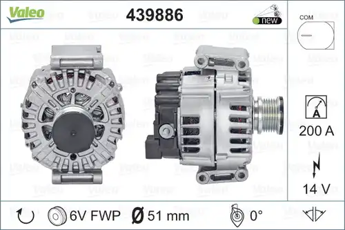 генератор VALEO 439886
