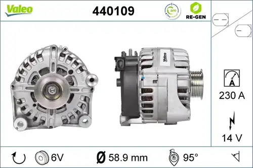 генератор VALEO 440109