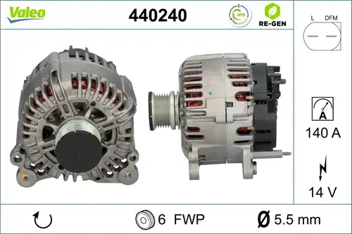 генератор VALEO 440240