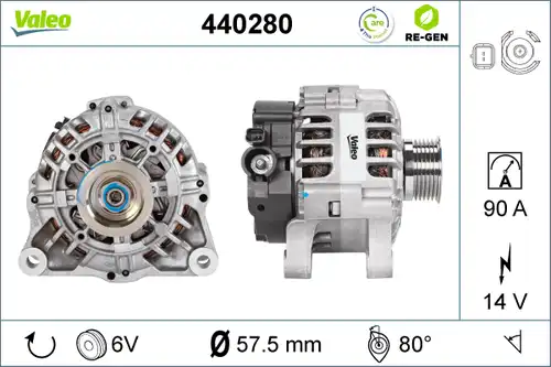 генератор VALEO 440280