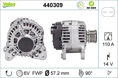 генератор VALEO 440309