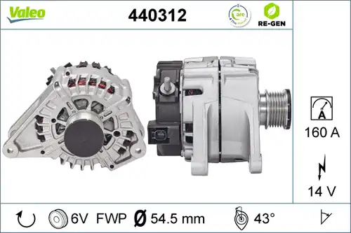 генератор VALEO 440312