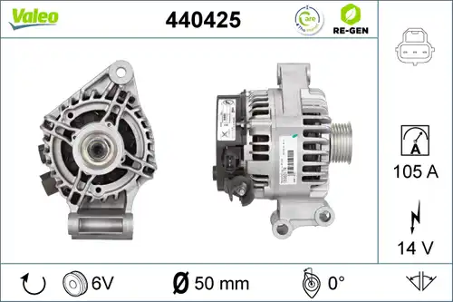 генератор VALEO 440425