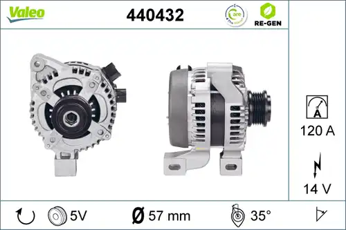 генератор VALEO 440432
