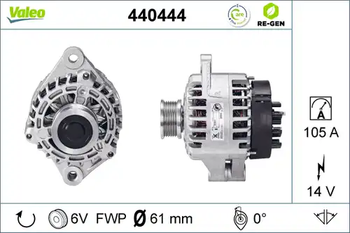 генератор VALEO 440444