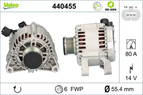 генератор VALEO 440455