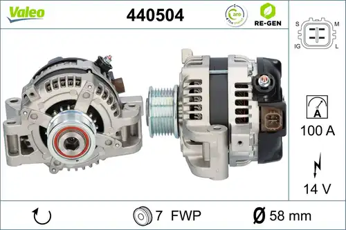 генератор VALEO 440504