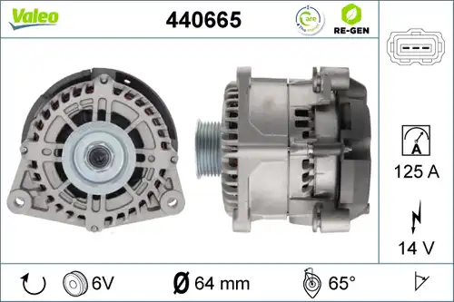 генератор VALEO 440665