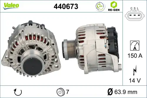 генератор VALEO 440673
