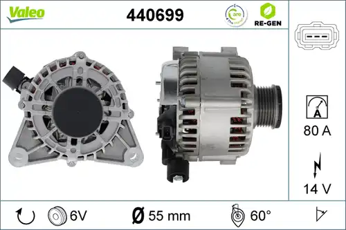 генератор VALEO 440699