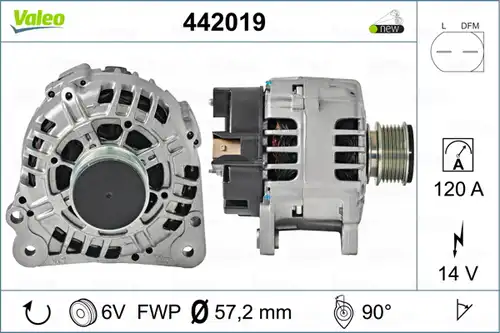 генератор VALEO 442019