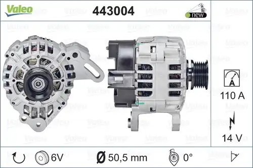 генератор VALEO 443004