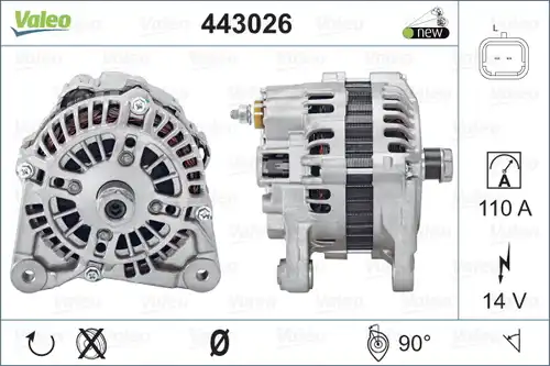 генератор VALEO 443026