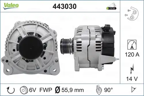 генератор VALEO 443030