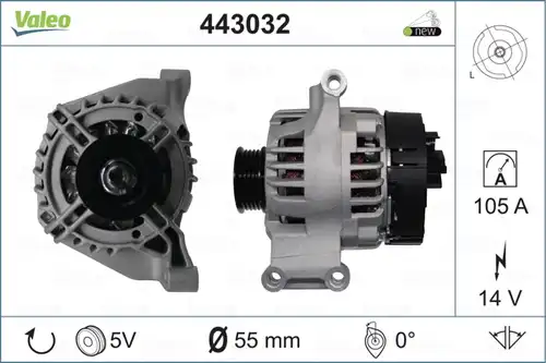 генератор VALEO 443032